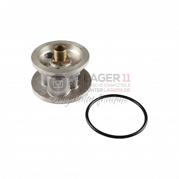 Ölfilterkonsole mit O-Ring für Öltank für Porsche 65 - 71 (nicht für S-Modelle)