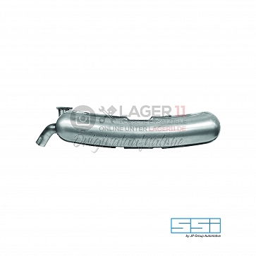 SSI Endschalldämpfer Edelstahl (matt) für Porsche 911 75 - 89 (mit TÜV)