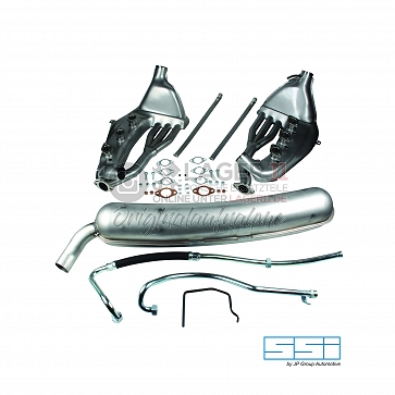 Auspuffsatz Edelstahl SSI für Porsche 911 2.7 - 3.0 74 - 83