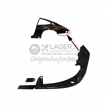 Leuchtrahmen hinten links für Porsche 911 69 - 73