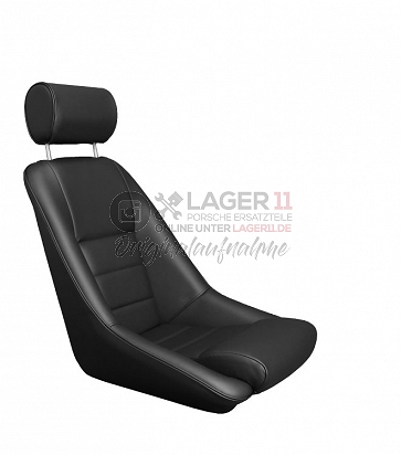 Sitz Nürburgring GTR11 Leder / Leder schwarz für Porsche 911 65 - 89