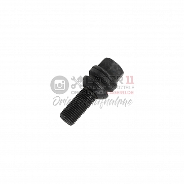 Radschraube Stahl schwarz Länge 37 mm für Porsche CAYENNE 03 - 18
