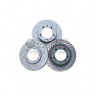 Bremsscheibe gelocht für Porsche 964 C2 / C4 vorne 89 - 93