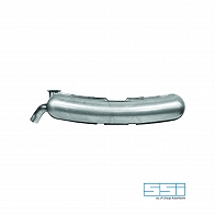 SSI Endschalldämpfer Edelstahl (matt) für Porsche 911 75 - 89 (mit TÜV)