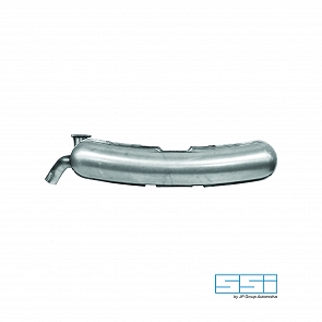 SSI Endschalldämpfer Edelstahl (matt) für Porsche 911 75 - 89 (mit TÜV)