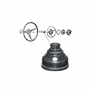 Gummikappe unter Hupenknopf für Porsche 911 2.0 - 2.4 65 - 73
