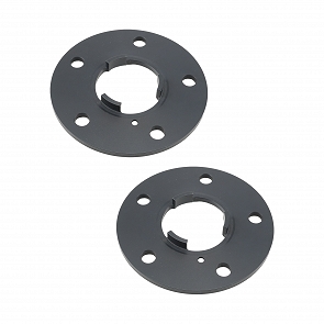 Spurverbreiterung / schwarz eloxiert 7 mm für Porsche 993 / 996 / 997 / 991 94 - 19 / 986 / 987 / 982  BOXSTER / CAYMAN ab 96 / CAYENNE ab 02 / 970 / 971 PANAMERA 09 - 23 / TAYCAN ab 19
