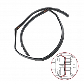 Targadachgummi hinter Frontscheibe für Porsche 911 frühes F Modell 66  - 69