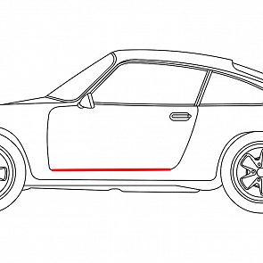 Autoabdeckung passend für Porsche 911 (964) Turbo für Innen