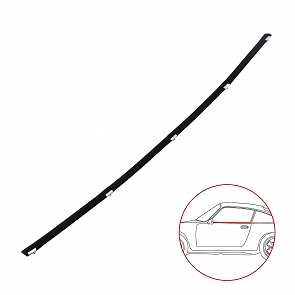 Abdichtleiste Seitenscheibe Türe innen links für Porsche 911 / 964 Coupe / Targa 65 - 93
