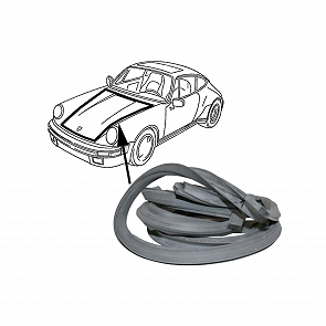 Kofferraumgummidichtung für Porsche 911 74 - 89
