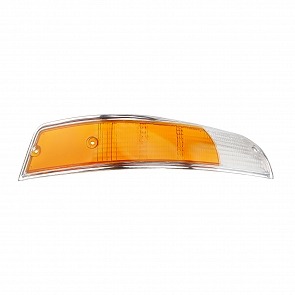 Blinkerglas vorne rechts Rand silber Europa für Porsche 911 69 - 73