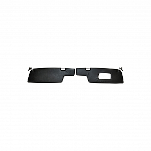 Sonnenblenden Satz in schwarz / schwarz für Porsche 911 Coupe 69 - 83