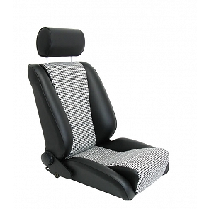 Sitz Recaro-S Replica GTR81/5 Leder / Pepita für Porsche 911 65 - 89