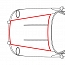 Kofferraumgummidichtung / Haubengummidichtung für Porsche 911 65 - 73