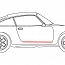 Einstiegsschwellergummi Porsche rechts für Porsche 911 69-89