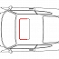 Schiebedachdichtung vorne für Porsche 911 / 964 65 - 93