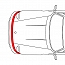 Haubenaufschlaggummi vorne für Porsche 911 74-89